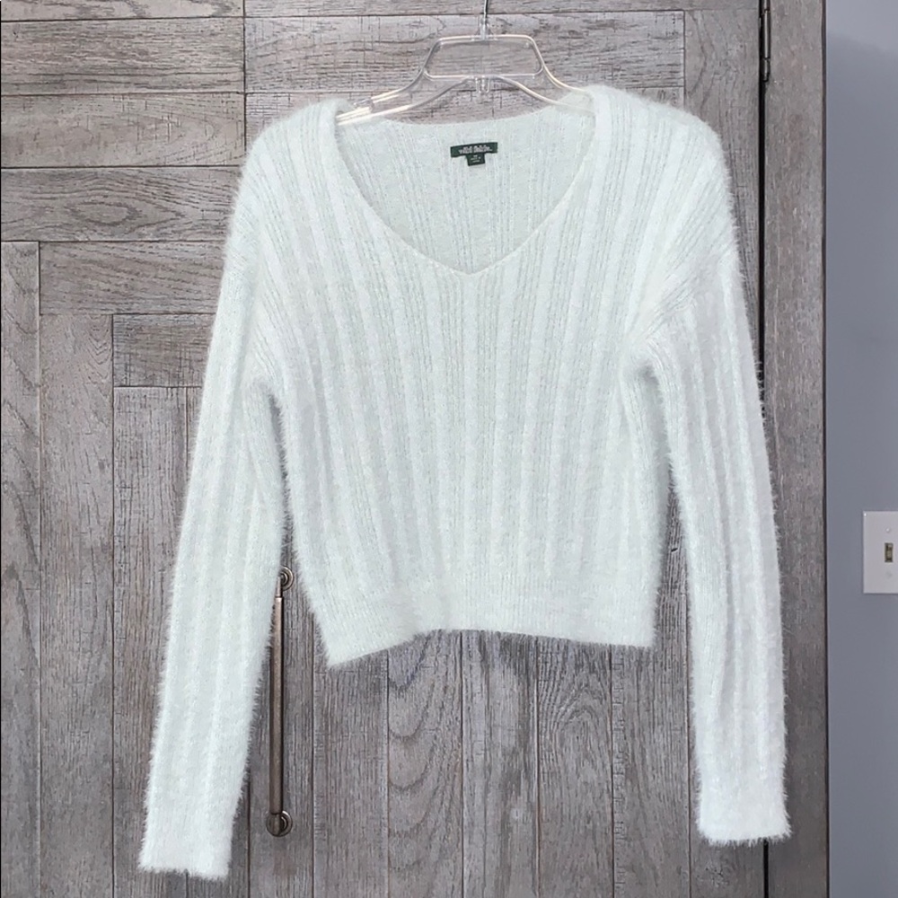 Mint Fuzzy Sweater